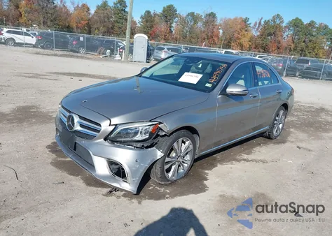 2020 Mercedes-Benz C 300 4Matic z USA, uszkodzony, nr VIN W1KWF8EB3LR570274